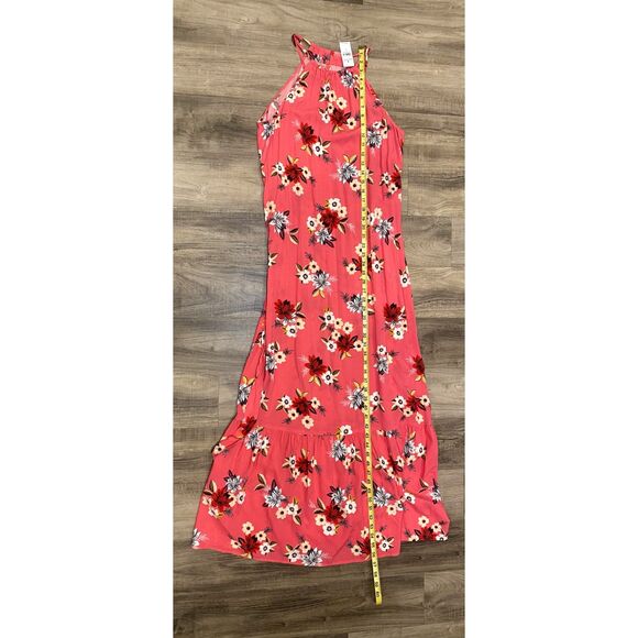 NWT Loft Zinnia Halter Maxi Dress size M - Picture 3 of 5